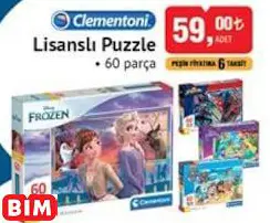 CLEMENTİNO LİSANSLI PUZZLE CLEMENTİNO LİSANSLI PUZZLE